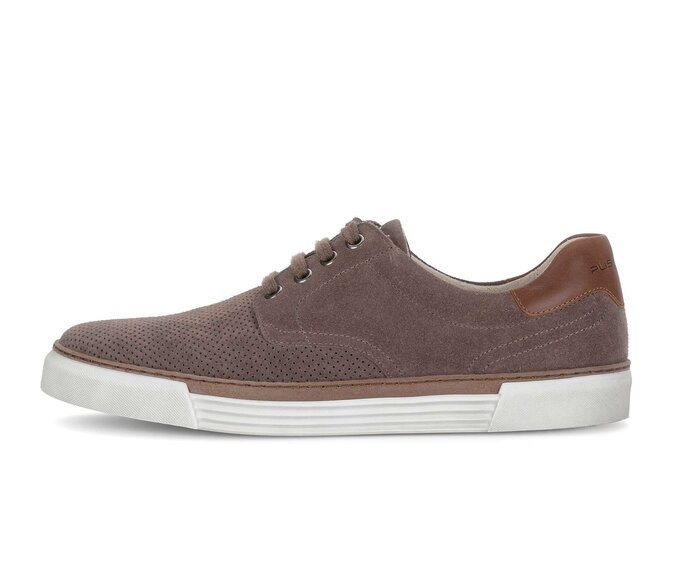 Pius Gabor Sneaker Low Grau - Materialmix Leder  Pius Gabor Sneaker Low Grau - Materialmix Leder